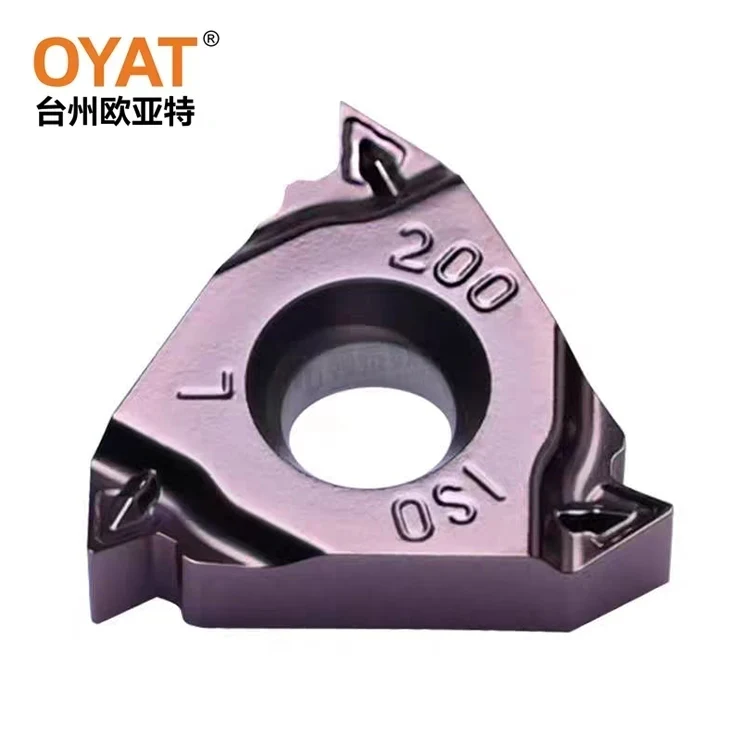 Taizhou Oyt a publié la série SR2025 d'inserts de coupe CNC, menant l'innovation technologique des outils de coupe domestiques